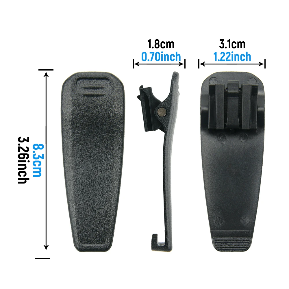 10X BP-265 BP-265LI Battery Belt Clip for ICOM IC-F4002 IC-F3003 IC-F4003 IC-T70A IC-T70E IC-V80 IC-V80E Walkie Talkies