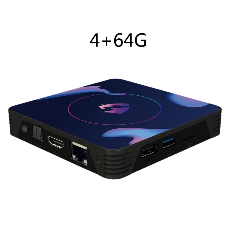 ТВ-бокс Android 9 0 RK3318 RAM ROM 4K Netflix Youtube Google Voice Assistant LET1 TV Box Breathing Light EU Plug | Электроника