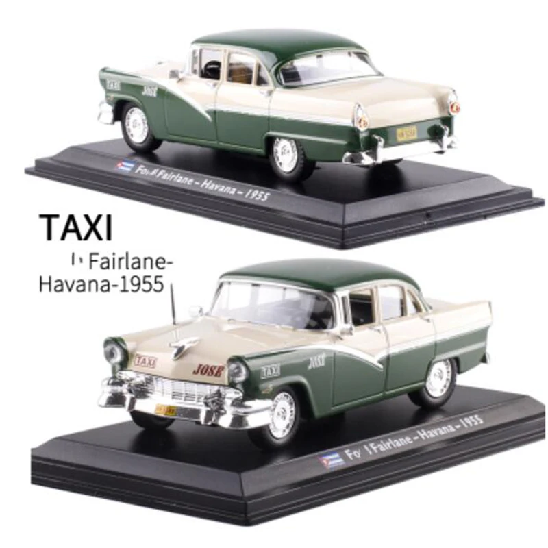 1:43 Масштаб классический Литой Сплав модель автомобиля FIAT FORD Renault Citroen такси игрушки авто автомобили подарки F показать дисплей коллекция