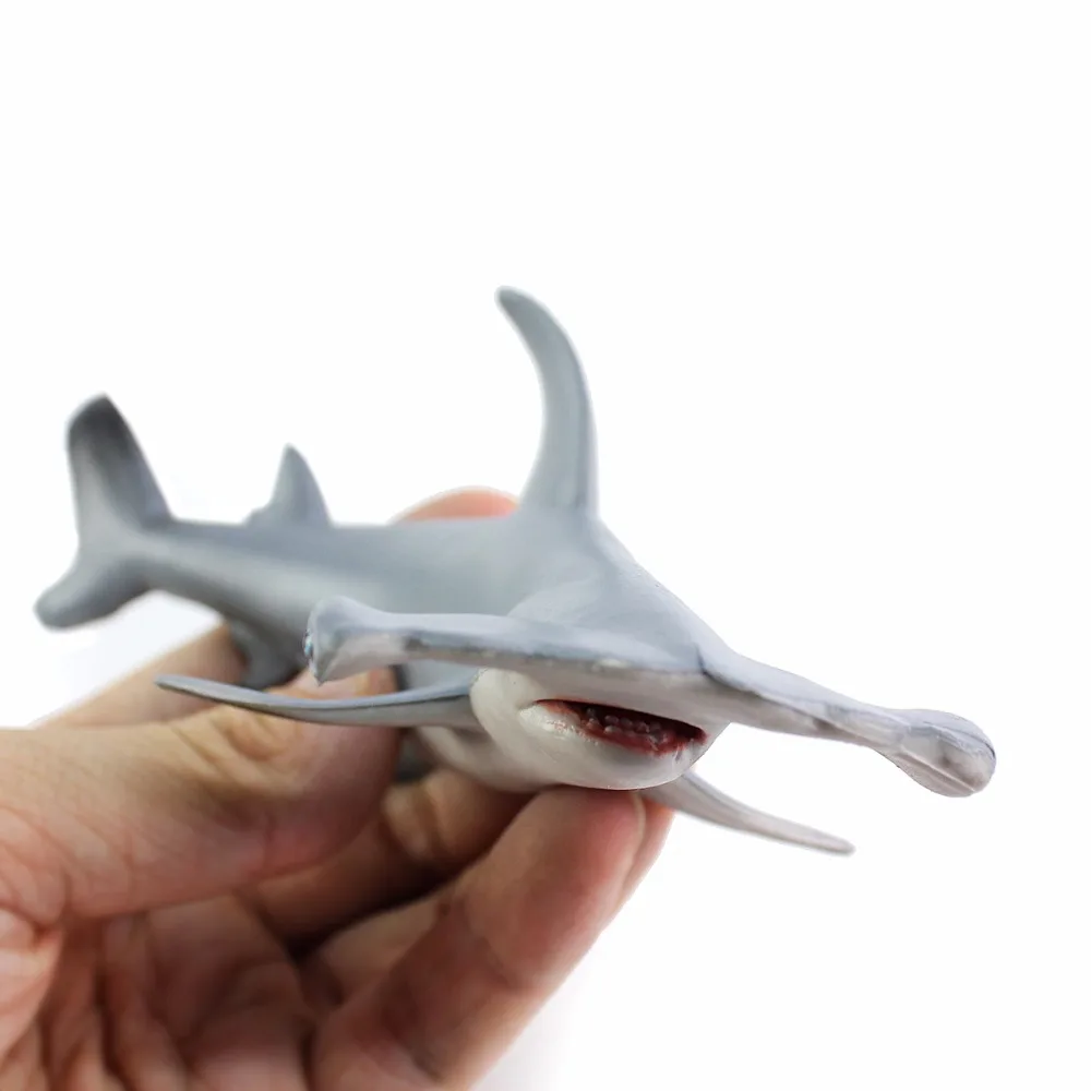 Wiben Sea Life акула-молот Sphyrna Zygaena водных существ игрушечные дикие животные набор