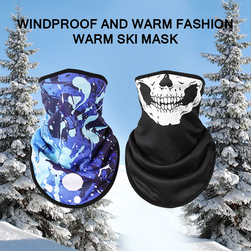 Для езды на велосипеде Половина маска для лица из неопрена удобные Лыжный Спорт