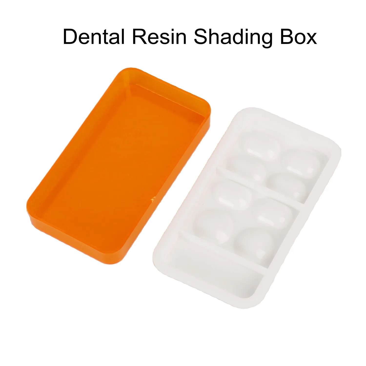 

Dental Resin Teeth Shading Light Storage Box for Dental Supplies Accs