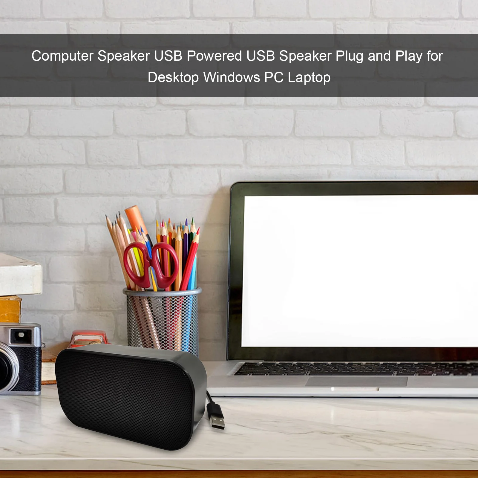 Player Plug-and-play Computer Speakers Powered USB Desktop Laptop Portable | Электроника