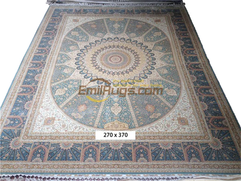 Kopen Huishoudelijke Handgemaakte Wollen Tapijt Perzische Zijde Bloem Tapijt