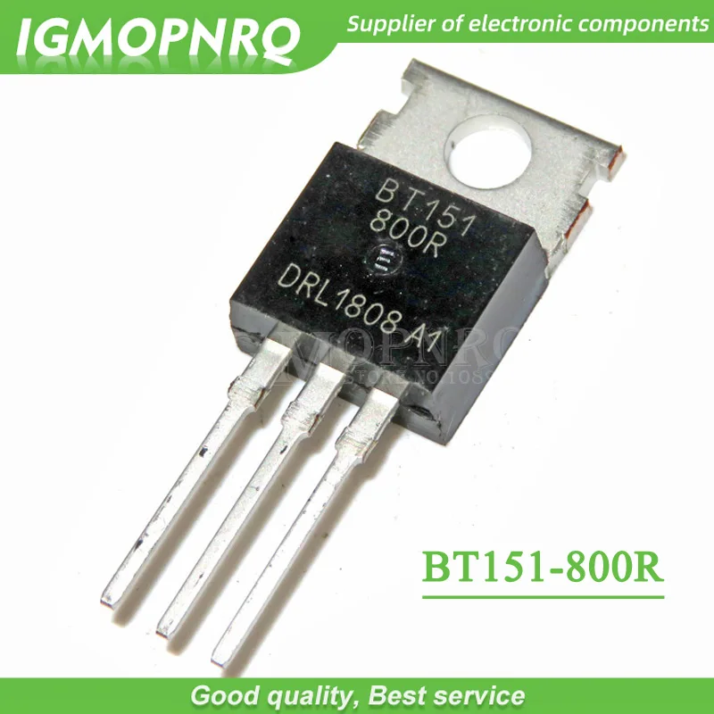 10 шт. флэш-управляемая выпрямитель BT151 7.5A/800V TO-220 новый оригинальный бесплатная