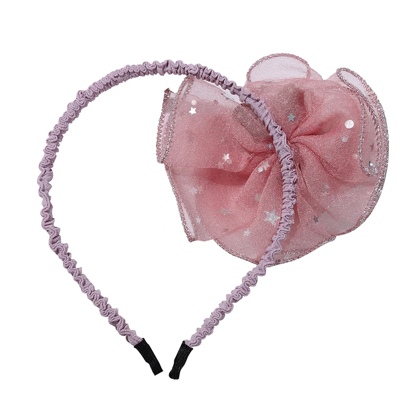 Принт с героями мультфильмов Kawaii новые кружевные резинки для волос детей