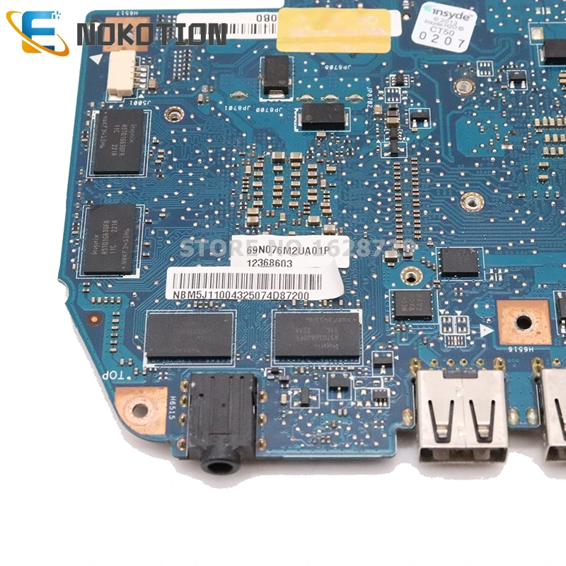 NOKOTION NBM5J11004 NB. M5J11.004 для acer aspire M3-581T M3-580G материнская плата для ноутбука JM50 I3-3227U процессор GT730M GPU