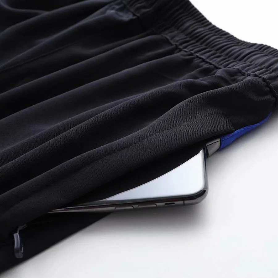 

New Men Running pants Sport Pants Zip Pockets legging Soccer Training Pants Fitness jogging Gym Elasticity Sport Trousers A07