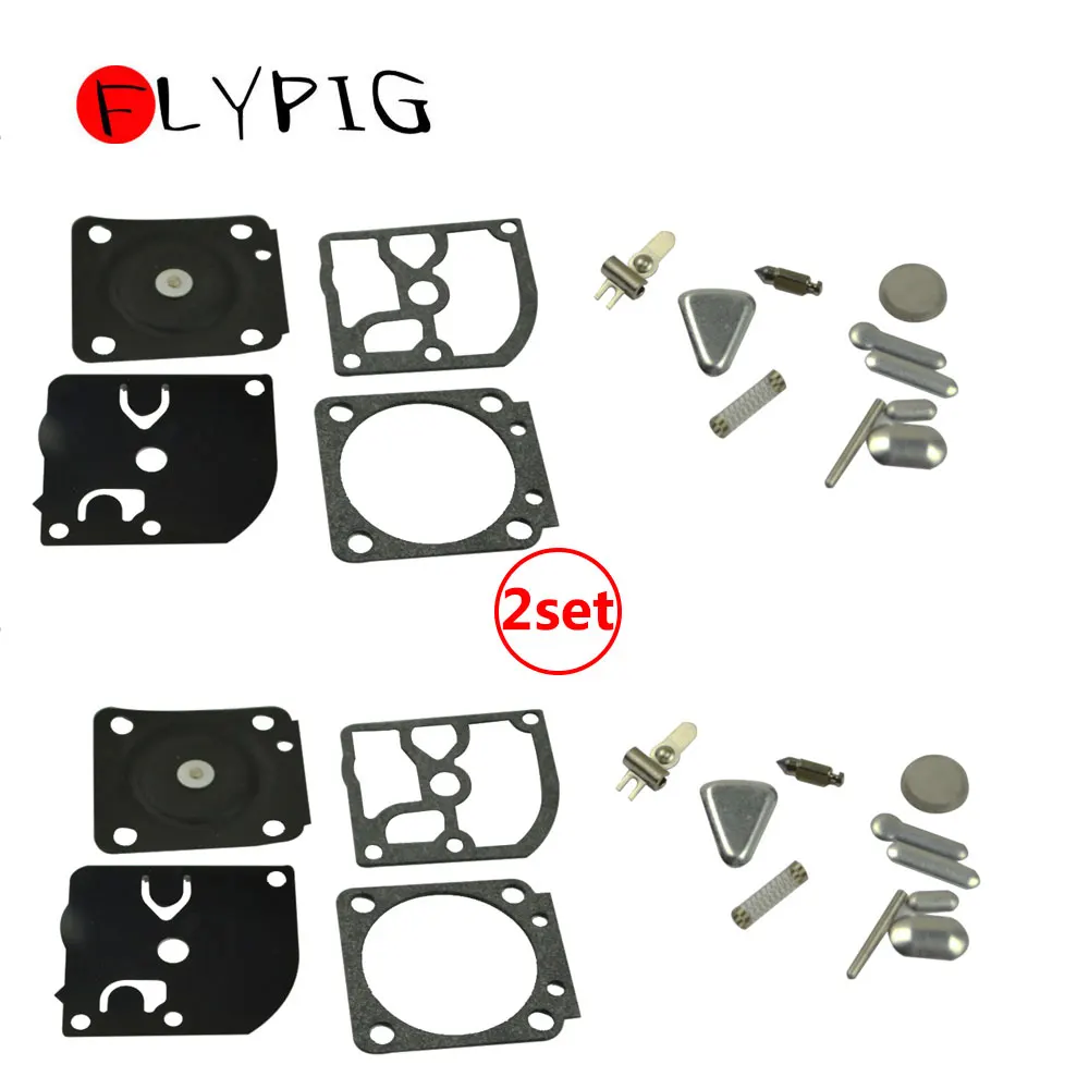 FLYPIG Карбюратор Ремонтный комплект для ZAMA RB 40 Stihl FS108 FS106 FS300 FS350 FS400 FS450