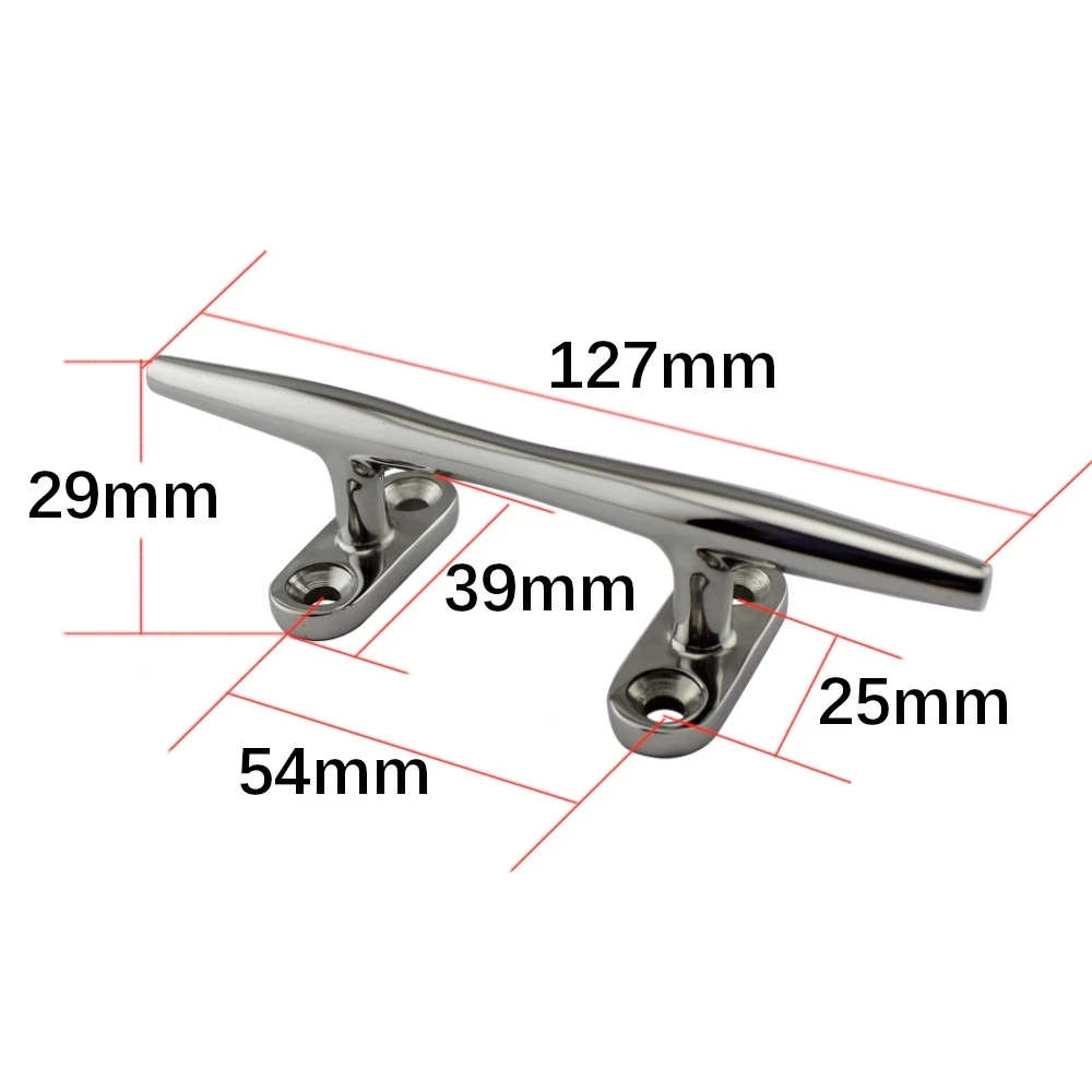 8 шт. 5 дюймов лодка из нержавеющей стали полые открытое основание заглушка