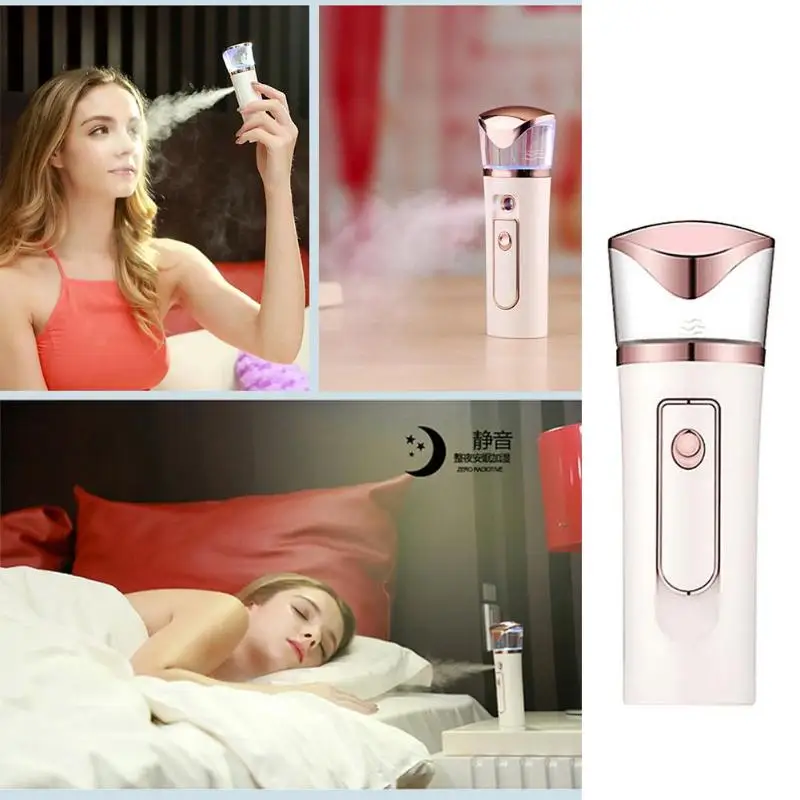 Портативный Перезаряжаемый нано-отпариватель для лица мистер распылитель сауна