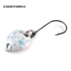 Приманка для рыбалки с одним крючком, Размер 14 х11 мм, 1,6 г, 116 унций, рыболовная приманка для ловли лосося, форели, щуки, окуня