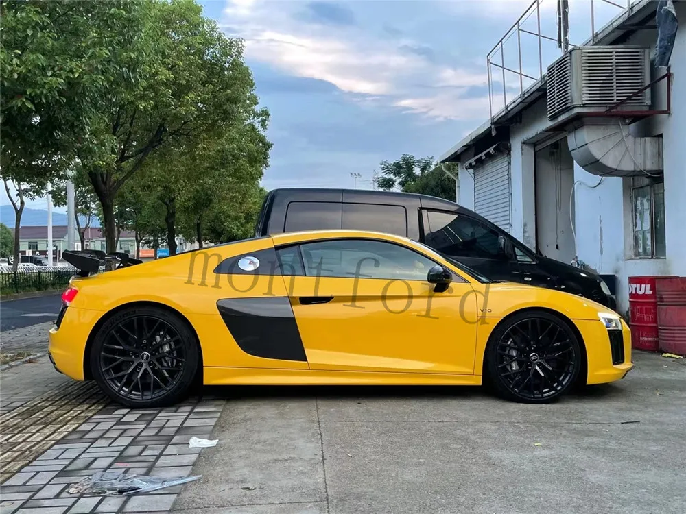 Автомобильная модель R8 GT из углеродного волокна для Audi Wing 2007 2010 2014 20017 2018 2019 2020 + |
