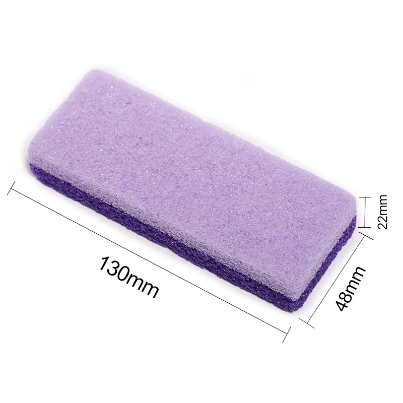 1 шт. Уход за ногами камень фиолетовый пемза для ухода скраб мертвой терка ступней