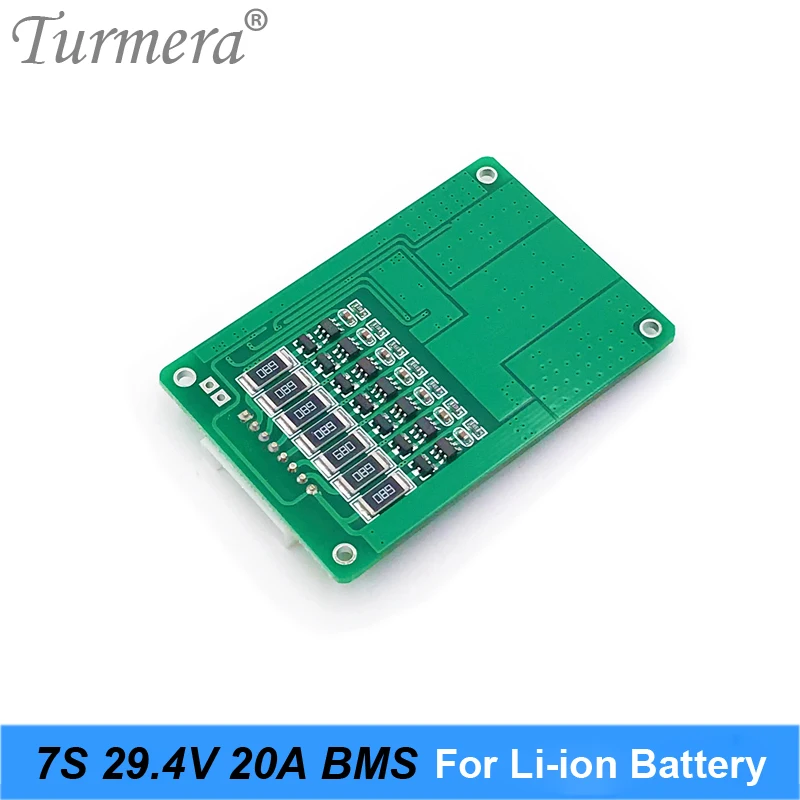 7S 24V 20A 18650 литиевая батарея Защитная плата для 25 2 V 29 4 E bike scooter Battery BMS Suit a Power Wheels