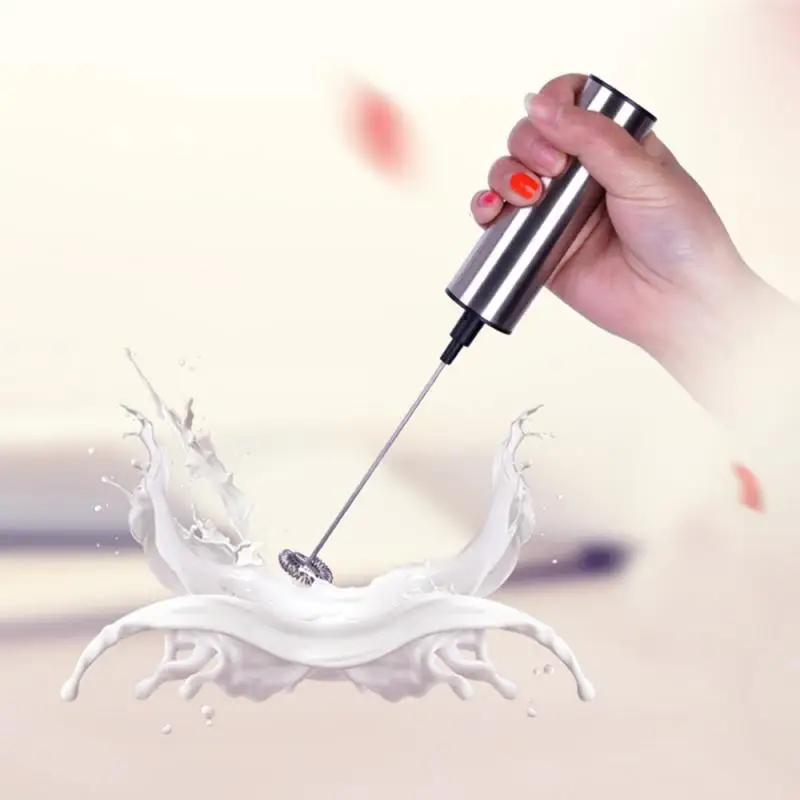 

Egg Tools Egg Whisk Handheld Double Spring Whisk Head Powerful Electric Milk Frother Egg Beater Milk Frother Kitchen Tools