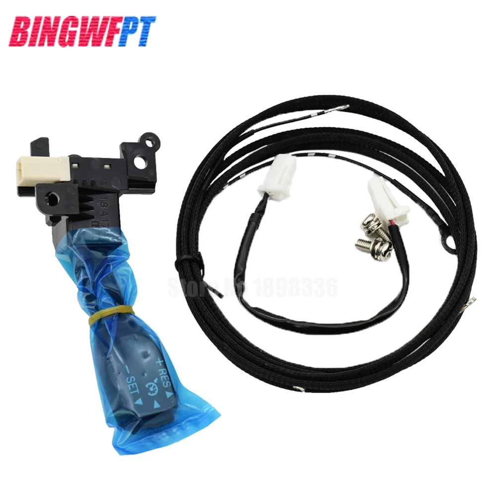 1 комплект переключателей круиз-контроля и крышки 45186-0G030-C0 84632-34011 8463234011 для Toyota land