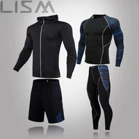 mens running compression tshirts quick dry soccer jersey fitness tight sportswear gym sport short sleeve shirt breathable