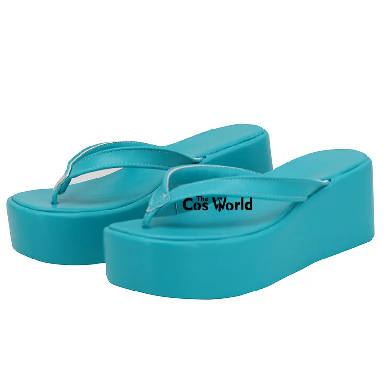 Обувь для косплея Miku из аниме Культура мира 39 | Тематическая одежда и униформа