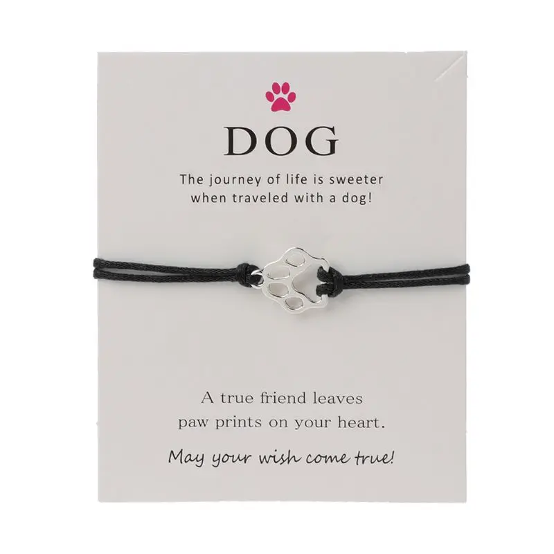 Ручная работа дружба Бесконечность любовь питомец лапа печать фотография с