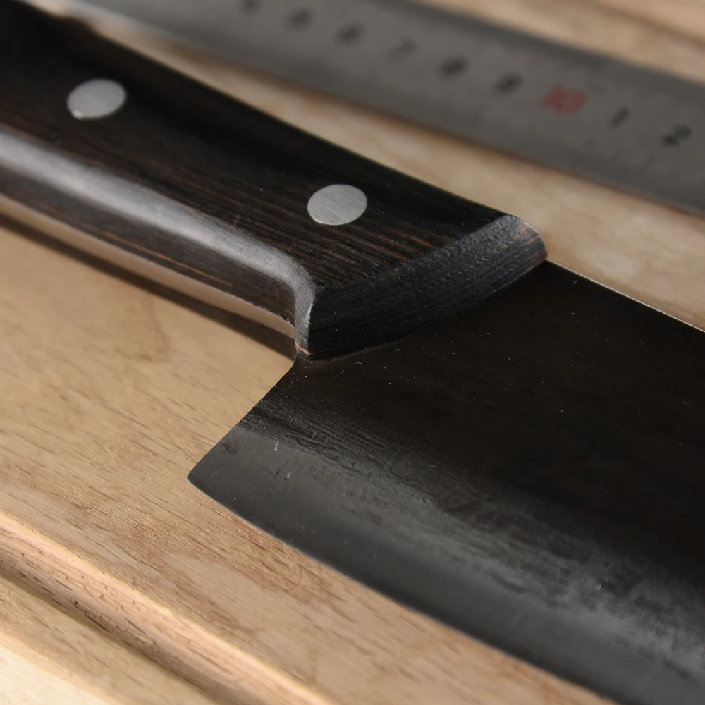 SOWOLL ручная работа кованый Мясник искусственный шеф повар мясо сербский нож