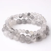 natural stone beads bracelet 8mm cloud crystal bracelet fit for diy jewelry women and men present meditation amulet accessories