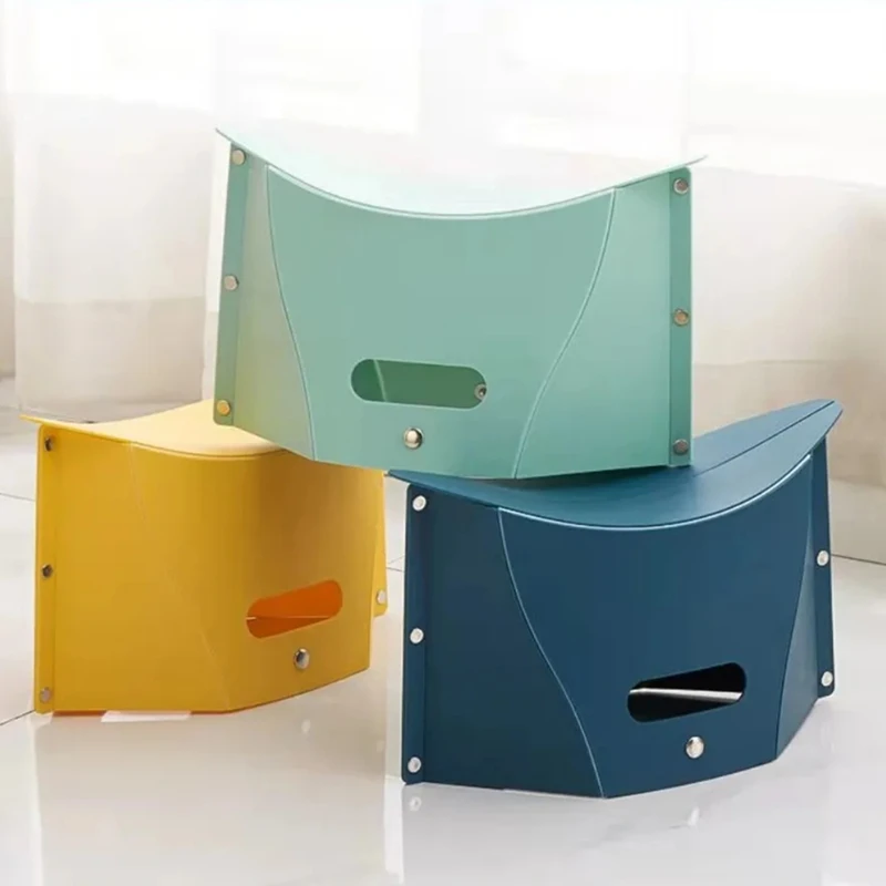 Мебель для отдыха на открытом воздухе - складные табуретки, портативный складной стул для кемпинга, рыбалки, подушка-пуфик, легкий мобильный маленький низкий стул для душа ребенка.