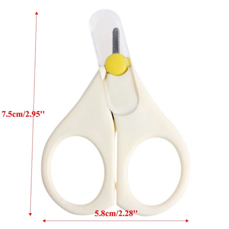 

Newborn Kids Baby Safety Manicure Nail Cutter Clippers Scissors Convenient New