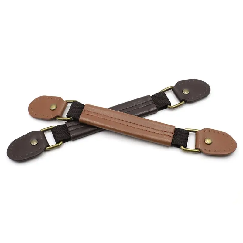 

23.5cm Faux Leather Short Bag Handle Strap Belt for DIY Handbag Sewing Accessory