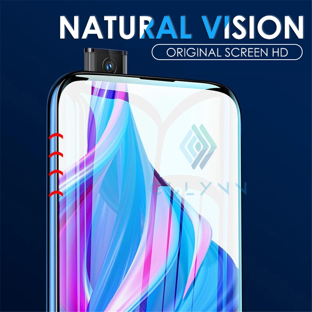 Закаленное стекло с полным покрытием для Huawei P Smart Z Plus Nova 5 5i 6 5T Y6 Y7 Y9 Prime Pro Защитное