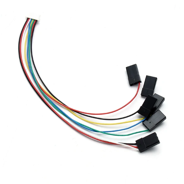 FLYSKY-receptor X6B de 2,4G, 6 canales, I-BUS, PPM, PWM, para AFHDS, I10, I6s, I6, I6x, I4x, helic&oacute;ptero, avi&oacute;n, FPV, Dron de carreras-4