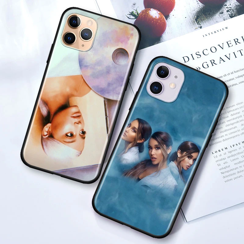 Black Cover Beauty Music Girl for Apple iPhone 12 Mini 11 XS Pro Max X XR 8 7 6 6S Plus SE 2020 5 5S Phone Case