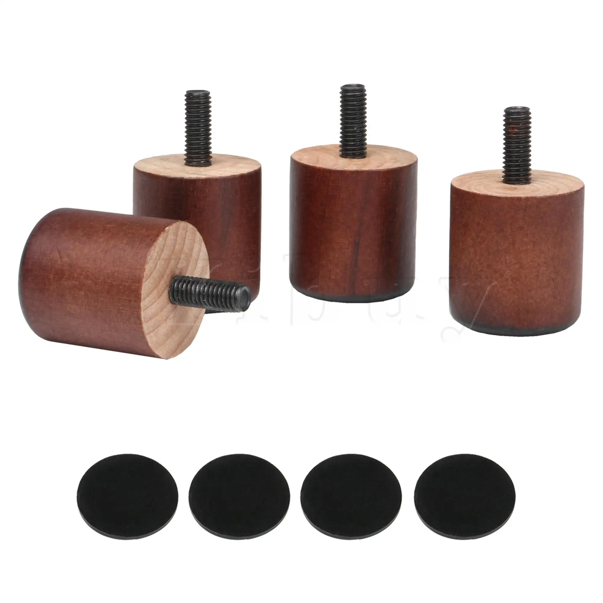 

4 шт коричневые деревянные ноги мебели Riser заменить кресла диван-кровать ножка для стола