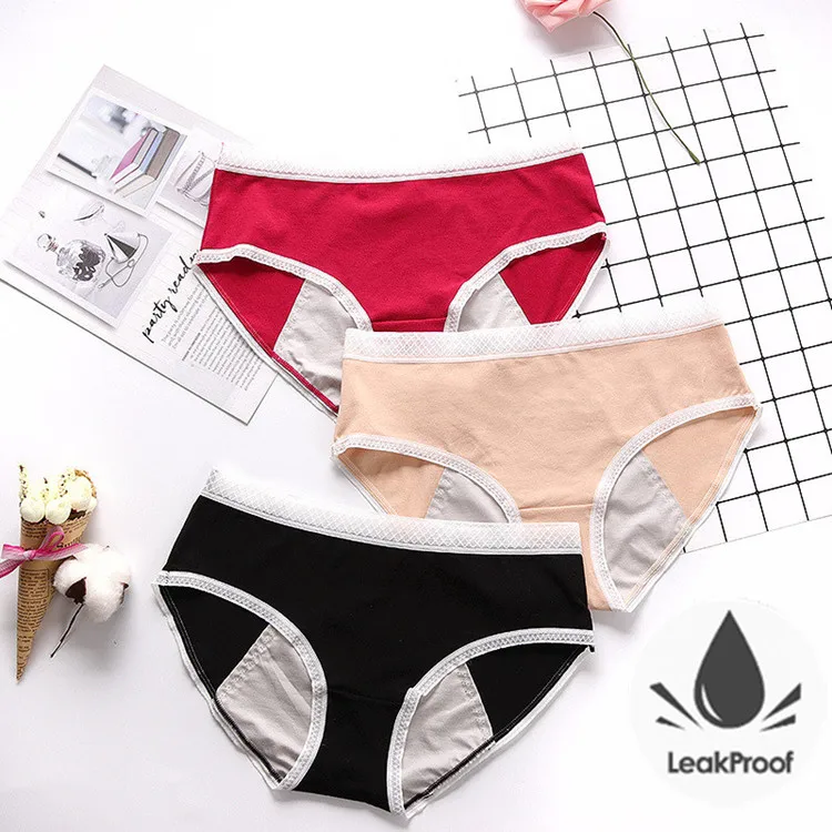 Нижнее белье MEIZICHARMS женское теплые физиологические хлопковые менструальные