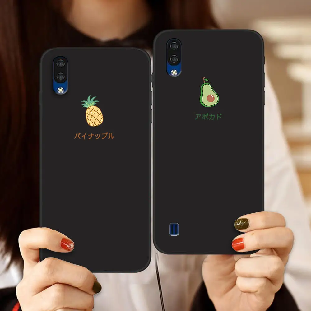 

Luxurious Fruit Pineapple avocado Phone Case for ZTE Blade A3 A5 A7 A7S 2020 A31 A51 A71 10 20 smart Cartoon Silicone Soft Case