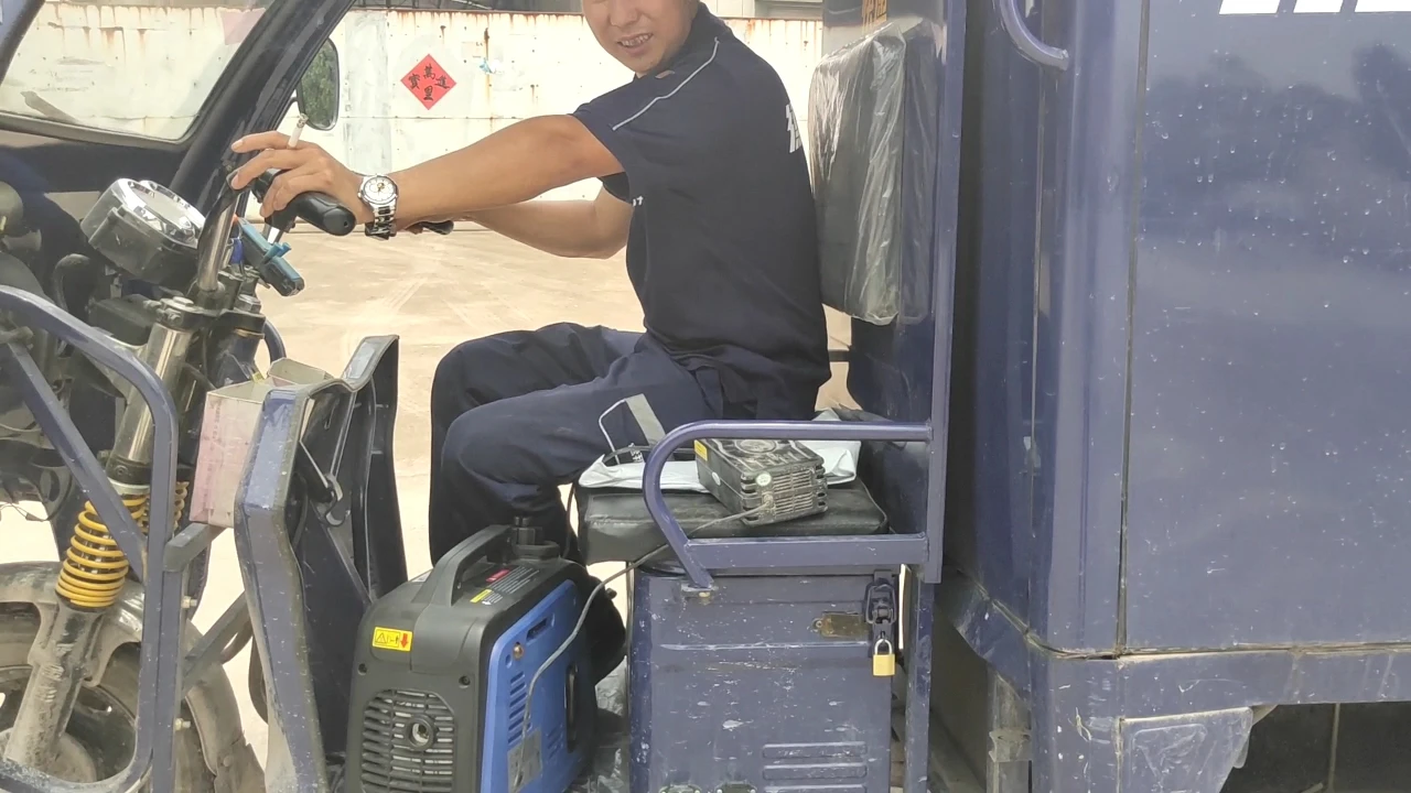 1200 Вт преобразователь частоты бензиновый генератор бытовой маленький бесшумный