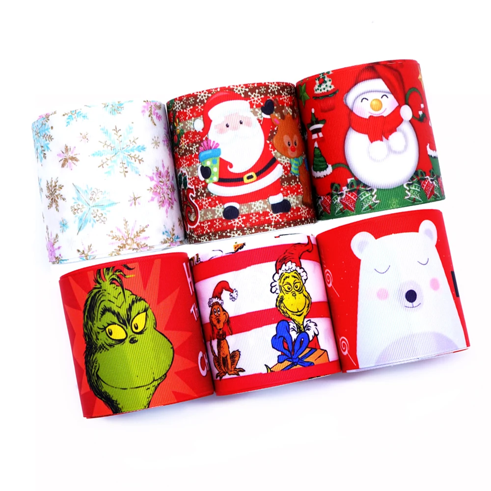 

Бесплатная доставка 50 ярдов мультфильм печатных grosgrain ленты 31696