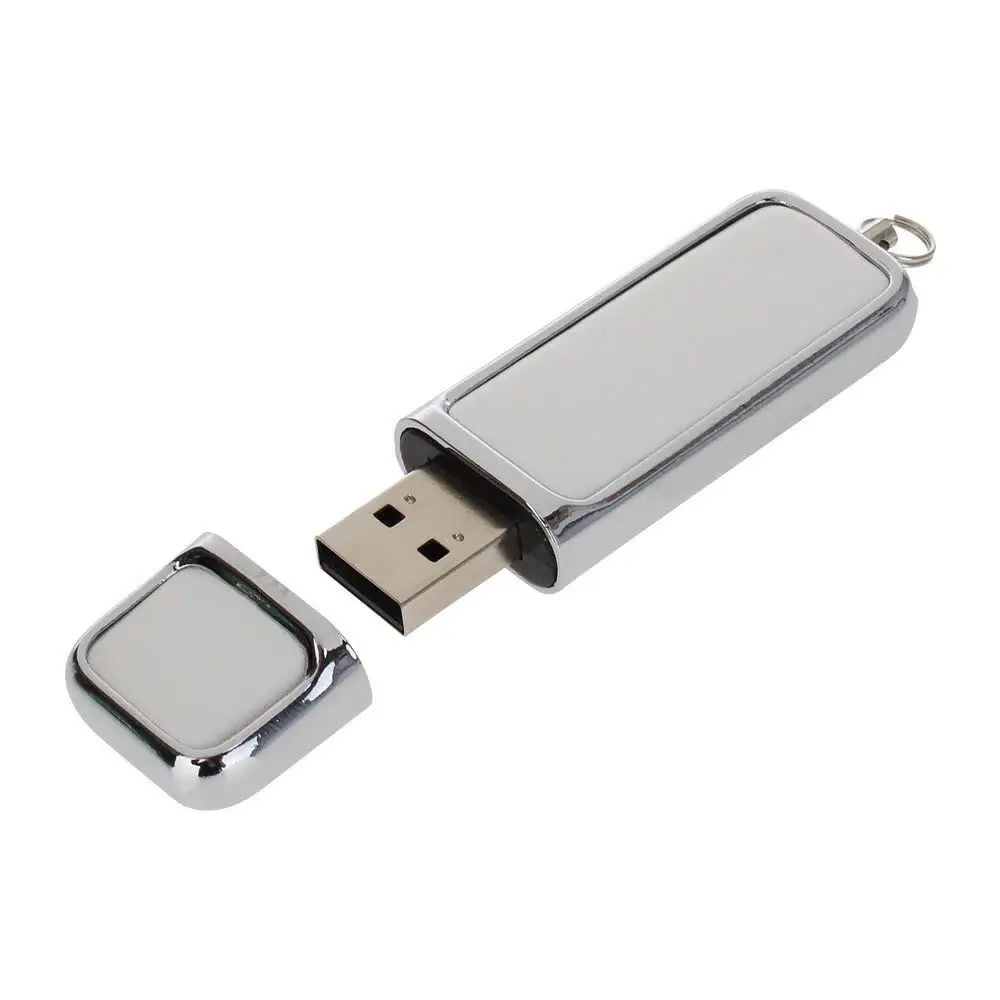 Водонепроницаемый usb 2,0 металлический кожаный usb флеш-накопитель 4 ГБ 8 ГБ кольцо для ключей 16 ГБ 32 ГБ 64 ГБ подарочная ручка-накопитель 128 ГБ Флешка бесплатный логотип на заказ - Цвет: 1
