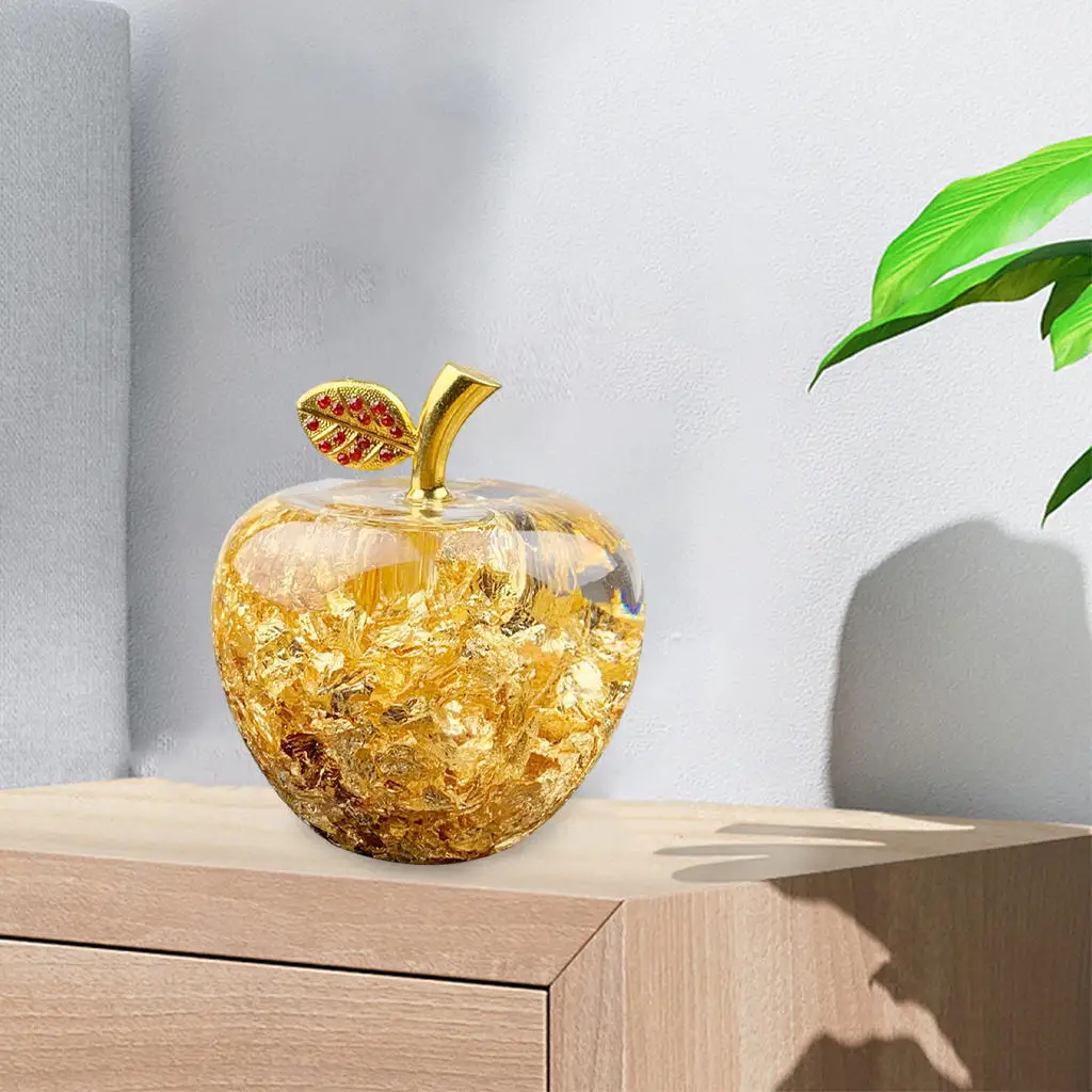 

Gold Figurines Statue Sculpture Gold Foil Creative for Christmas