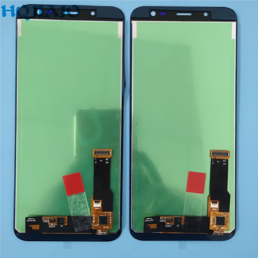 Тест ЖК s экран для samsung J600 J6 Отрегулируйте ЖК-дисплей сенсорный экран дигитайзер в сборе для samsung Galaxy J6 J600F J600G