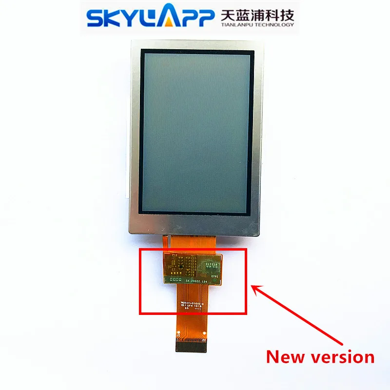 Оригинальный 2 6 дюймов TFT ЖК дисплей экран для DF1624X FPC 1 REV:2 ручной GPS экранная