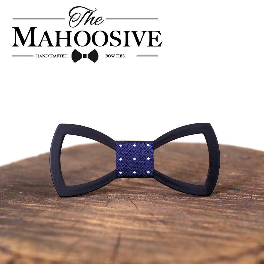 Галстук бабочка для мужчин s деревянный галстук Mahoosive дерево цветная