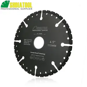 SHDIATOOL 1 шт. вакуумная пайка алмазный режущий диск многоцелевой пильный диск чугунный арматурный алюминиевый пластиковый стальной металлический бетон