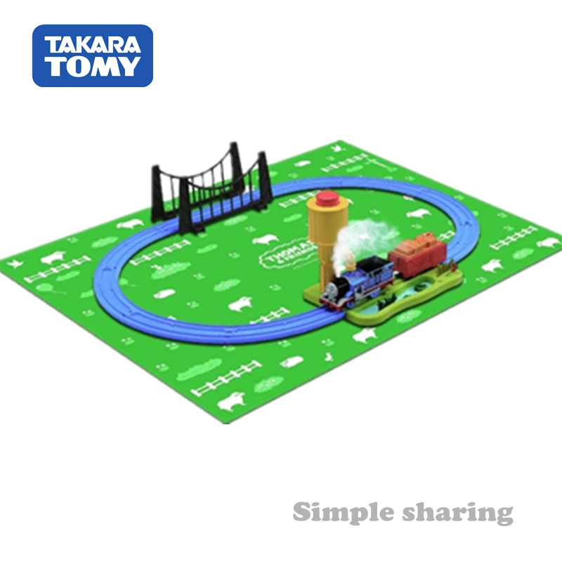 Takara Tomy Tomica Plarail набор моделей парового поезда с двигателем литые горячие детские