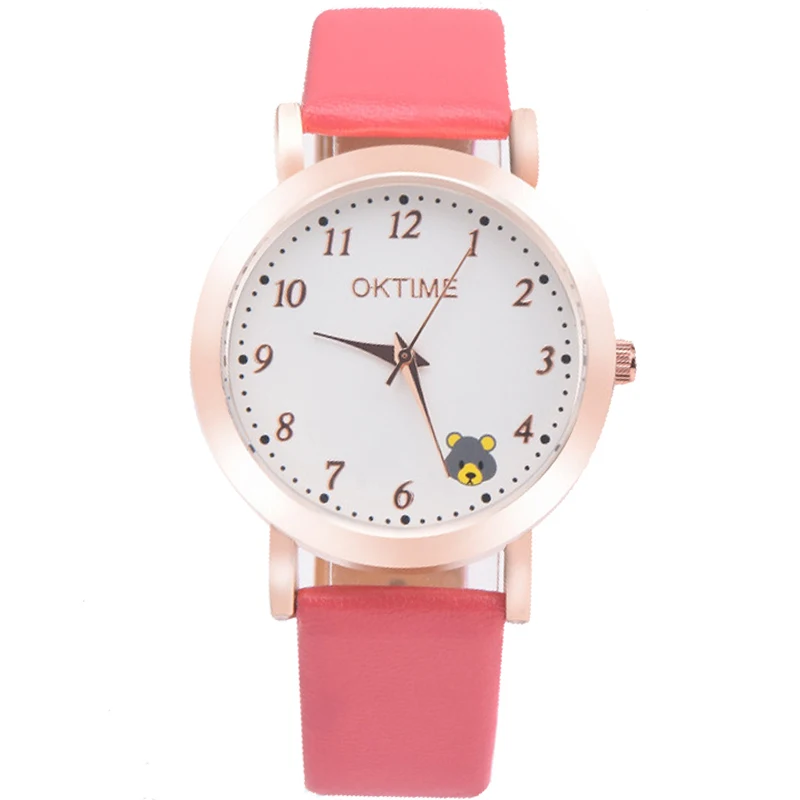 

Korean Primary and Secondary School Students Wristwatch Girls Waterproof Digital Quartz Watch Children Cute Cartoon 3Bar