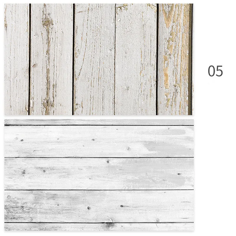 

White Wood Board Texture Wooden Floor Newborn Baby Shower Backdrop Photography Background For Photo Studio Photophone Photozone