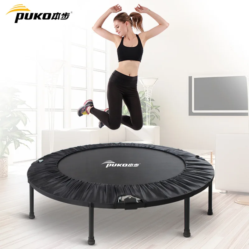 Новый 48 дюймов Портативный складный батут для детей и взрослых Фитнес прыжок