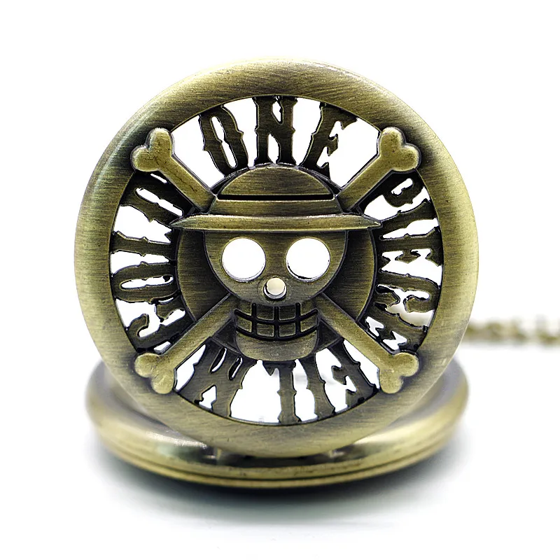 Новое поступление винтажные Японские Аниме цельные кварцевые карманные часы для