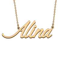 alina custom name necklace customized pendant choker personalized jewelry gift for women girls friend christmas present
