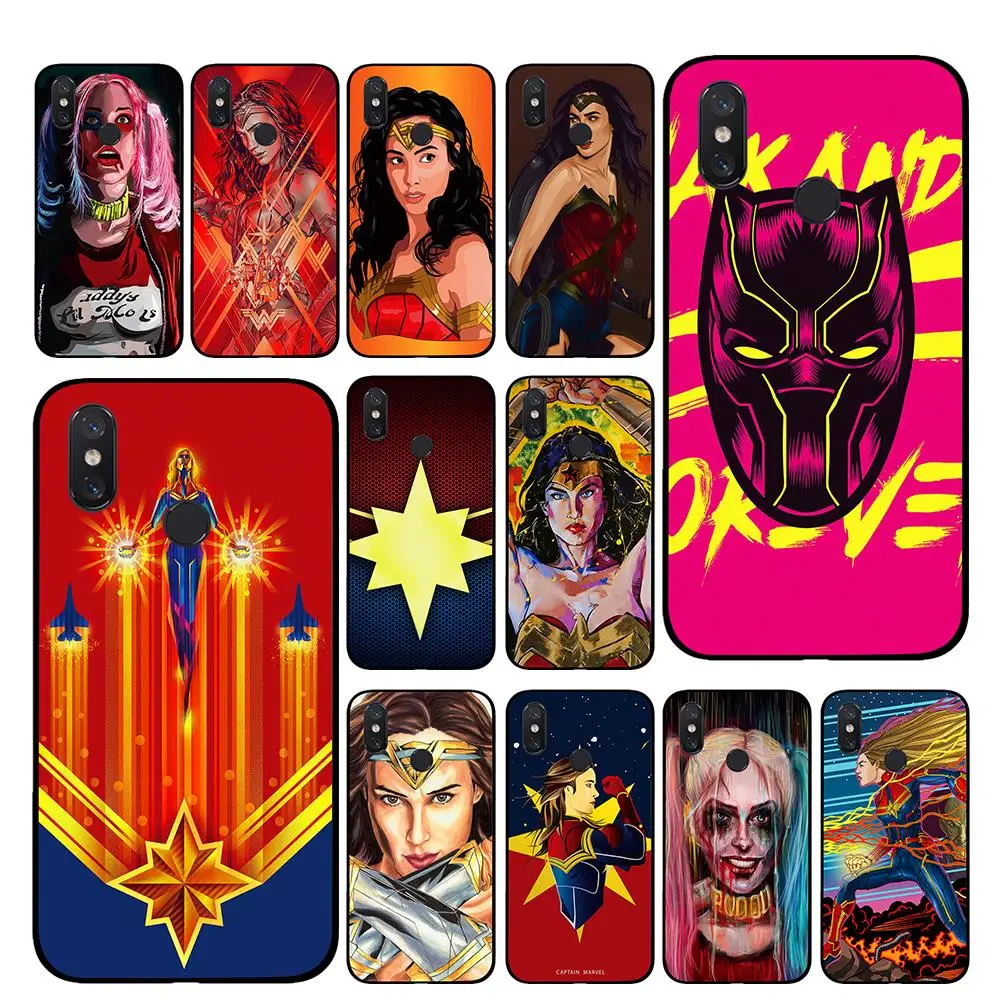 Марвел Капитан чудо женщина для Xiaomi Redmi водоотталкивающая Камера GoPro 4 5 6 7 Pro 4A 4X 5A